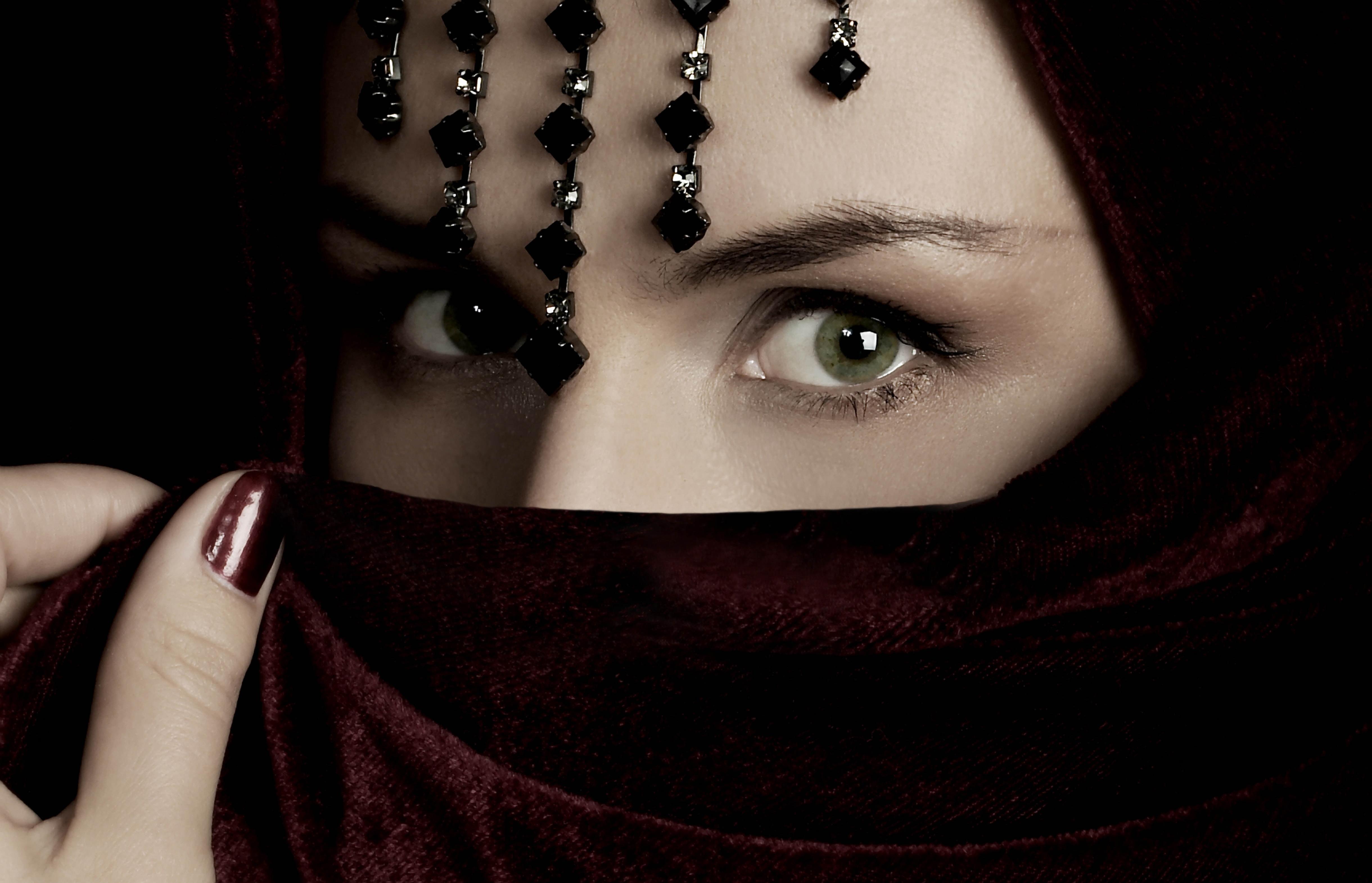 Photography Hijab Girl Eyes 4k Wallpapers Wallpaper Cave