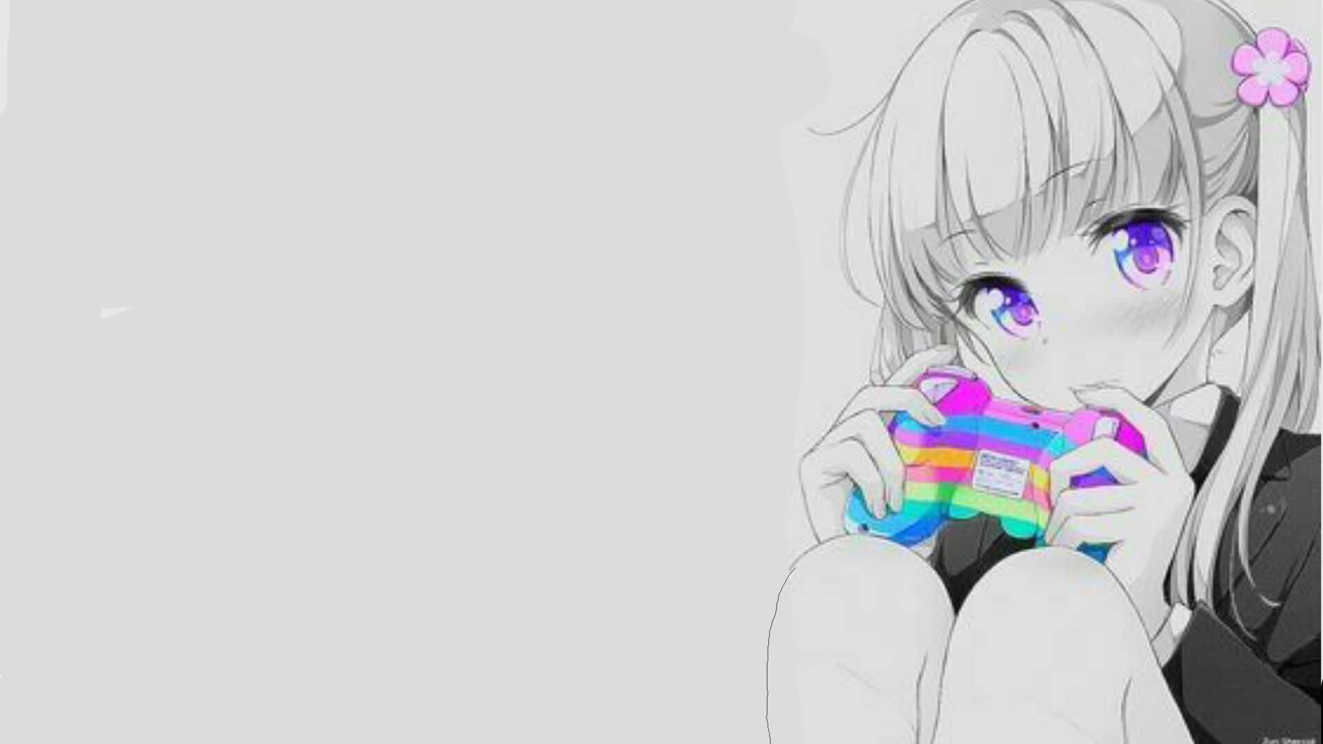 Anime Cute Girl 1080X1080 Gamer Pic