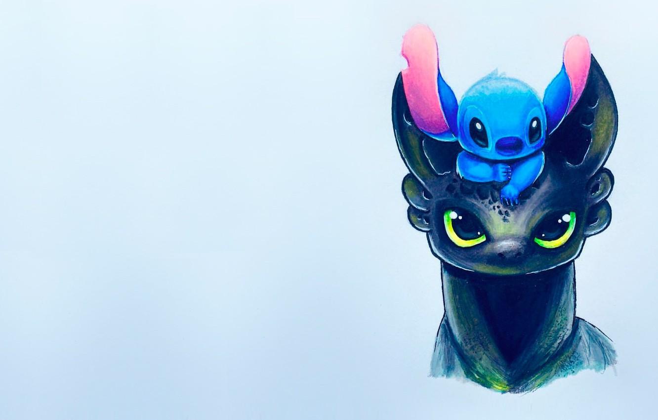 Stitch And Toothless Wallpapers Wallpaper Cave