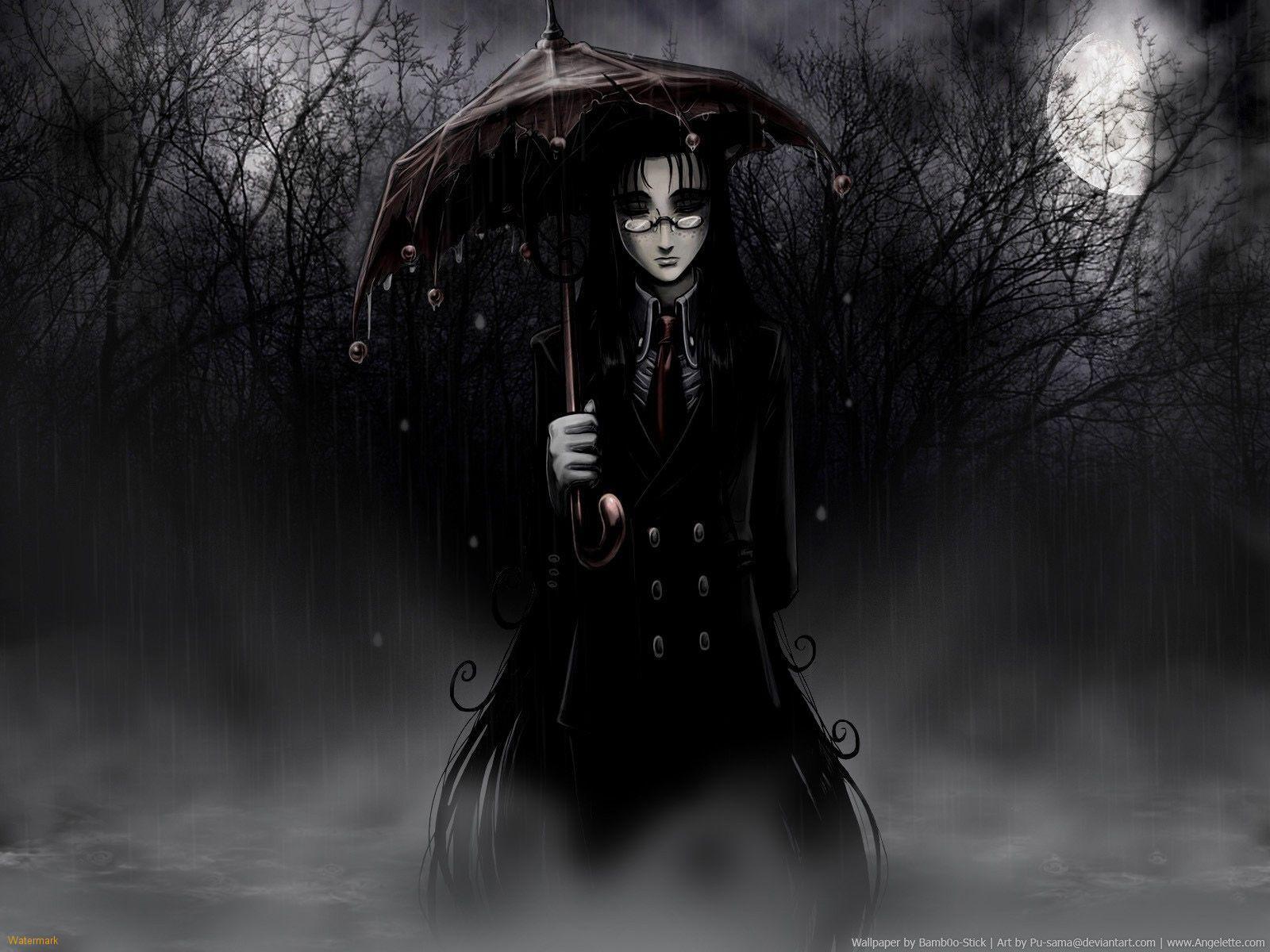 Anime Female Scary Wallpapers Wallpaper Cave