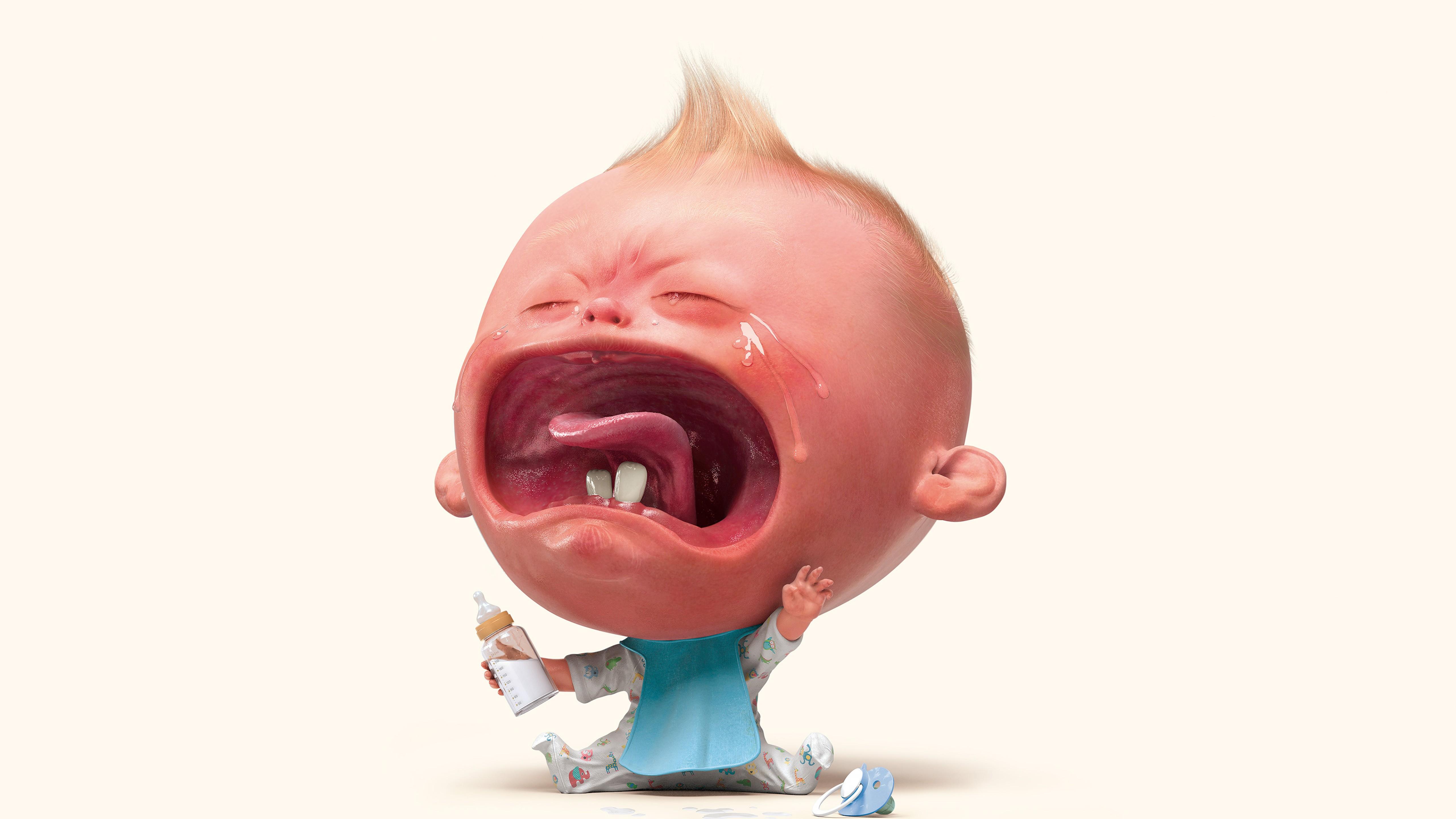 Baby Crying Wallpapers Wallpaper Cave
