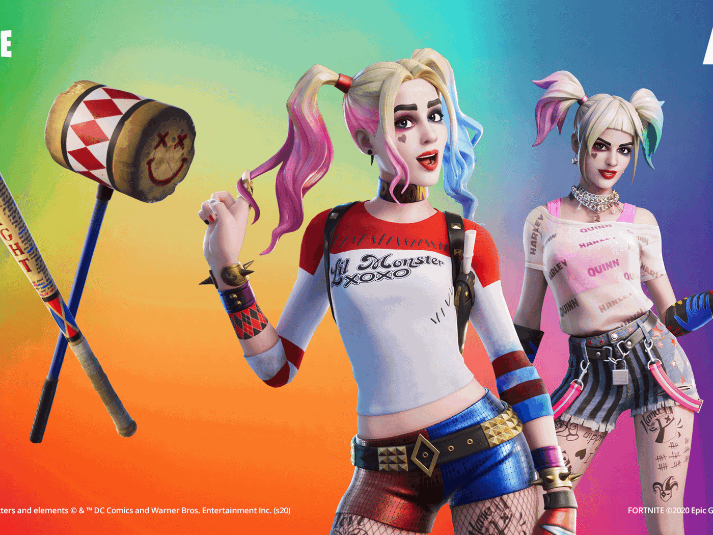 Harley Quinn Fortnite Outfit Wallpapers Wallpaper Cave