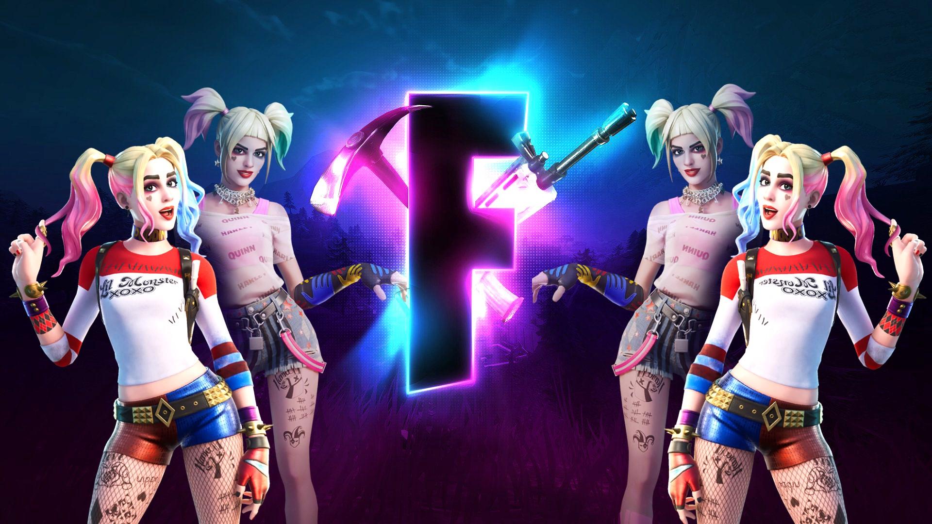 Harley Quinn Fortnite Outfit Wallpapers Wallpaper Cave