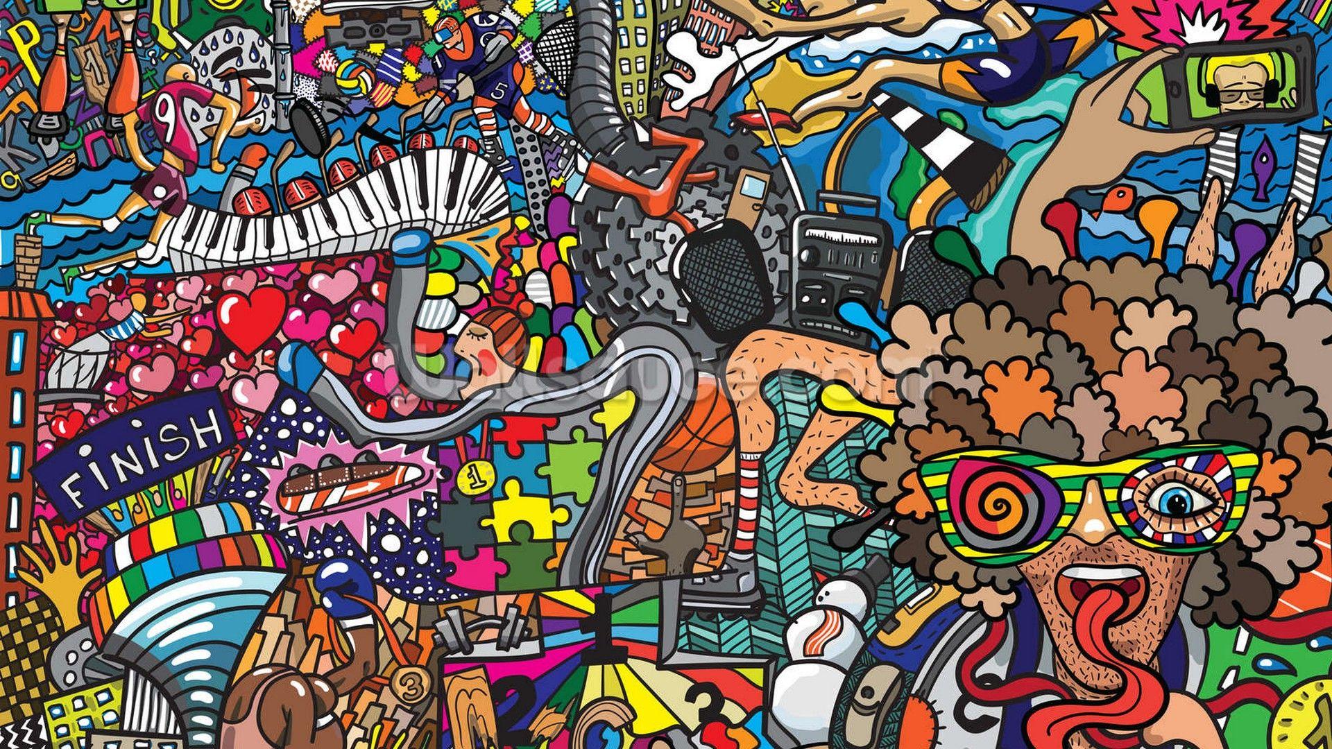 Doodle PC Wallpapers Wallpaper Cave