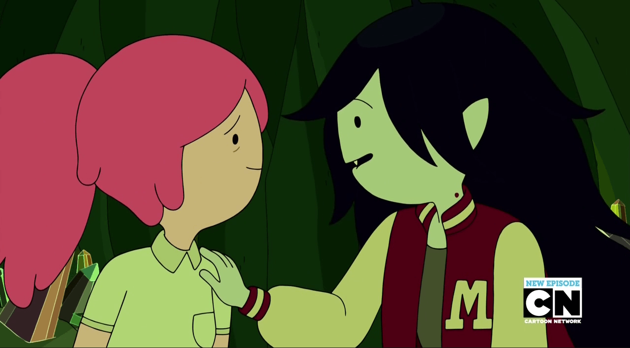 Marceline And Princess Bubblegum Kissing Wallpapers Wallpaper Cave