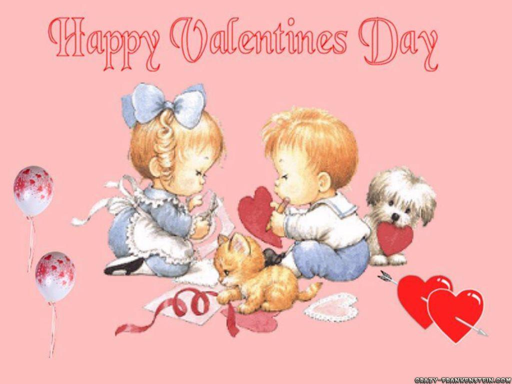Happy Valentines Day Baby Wallpapers Wallpaper Cave