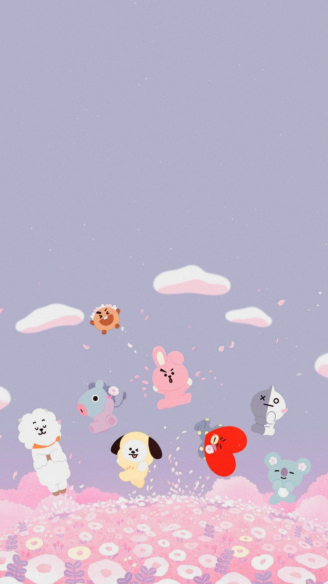 Bt21 Aesthetic HD Wallpapers Wallpaper Cave
