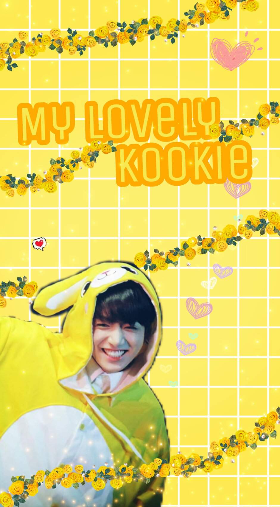 Jungkook Yellow Aesthetic Wallpapers Wallpaper Cave