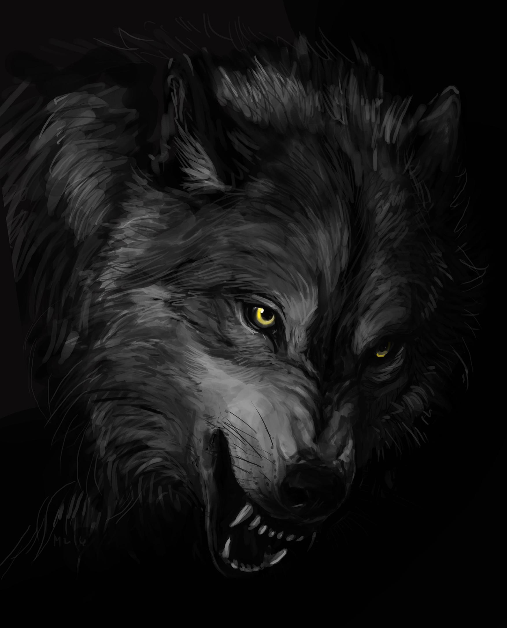 Demon Wolf Wallpapers Wallpaper Cave
