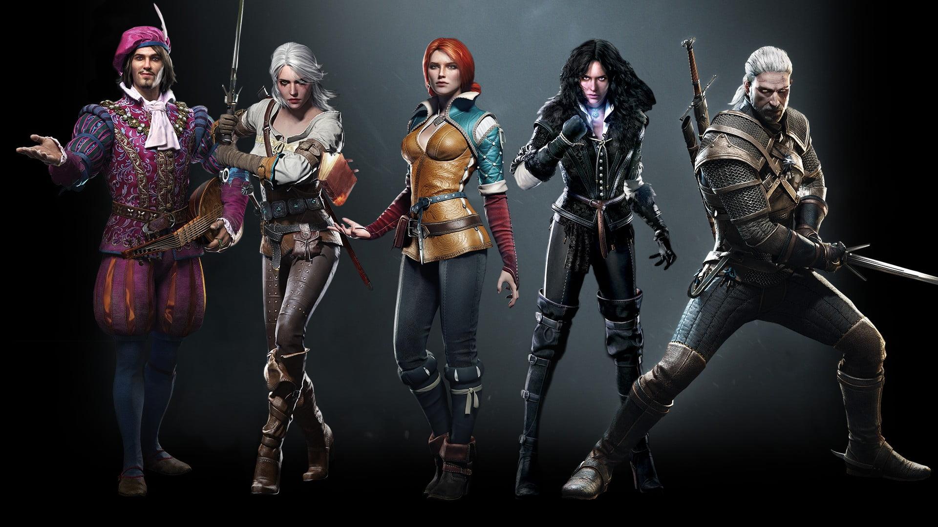 Ciri And Geralt Wallpapers Wallpaper Cave