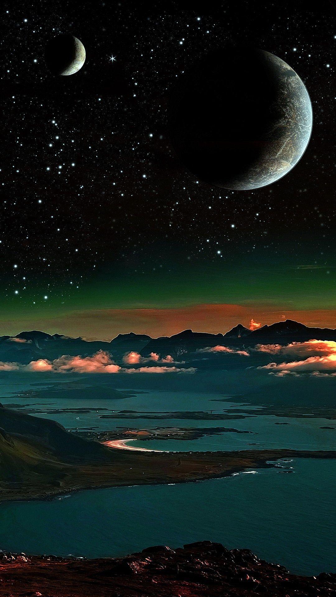 HD Apple iPhone Moon Wallpapers Wallpaper Cave