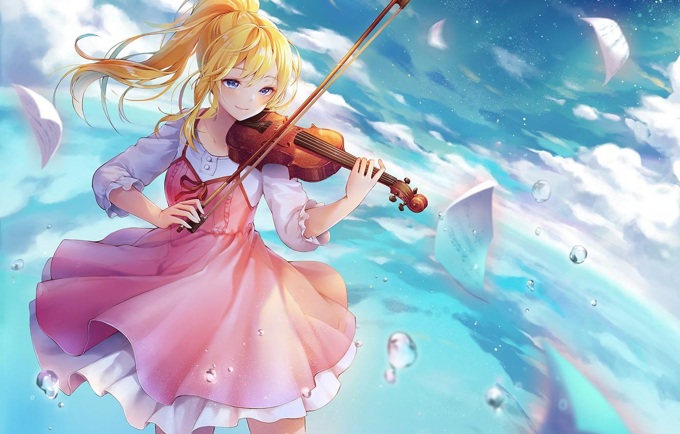 Girl Playing Violin Wallpapers Wallpaper Cave