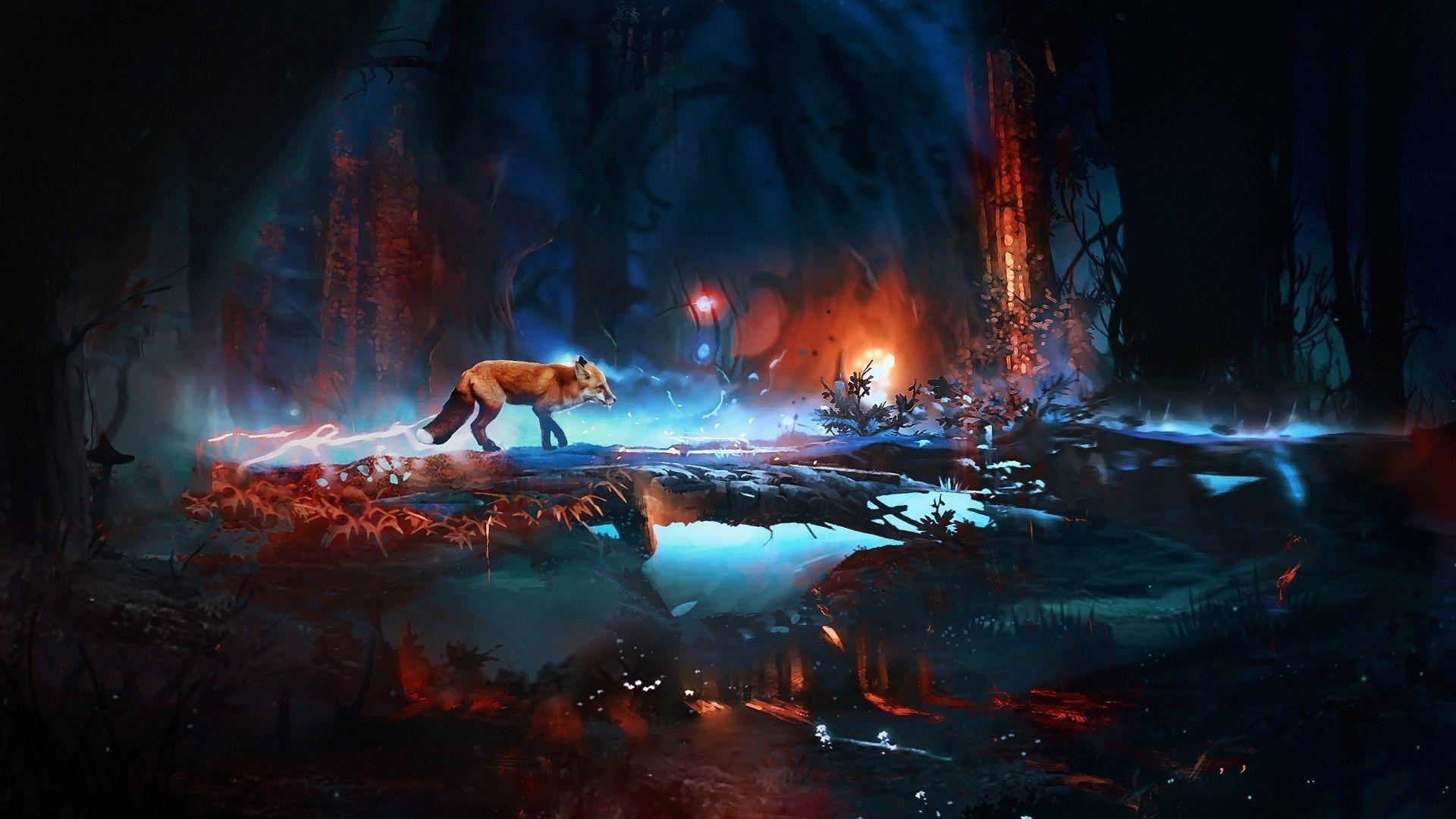Magic Fox Wallpapers Wallpaper Cave