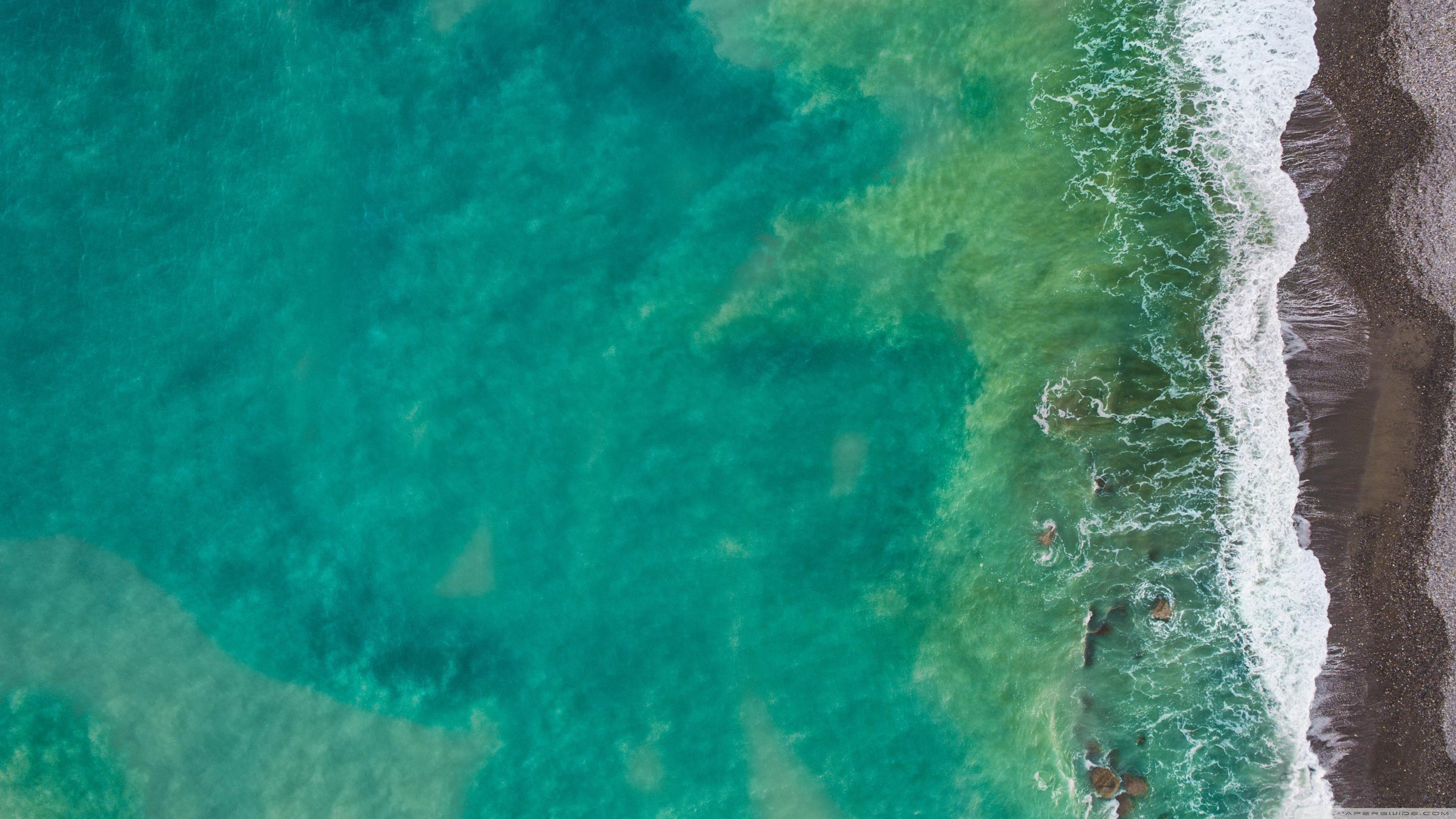 Seashore Aerial View Wallpapers Wallpaper Cave