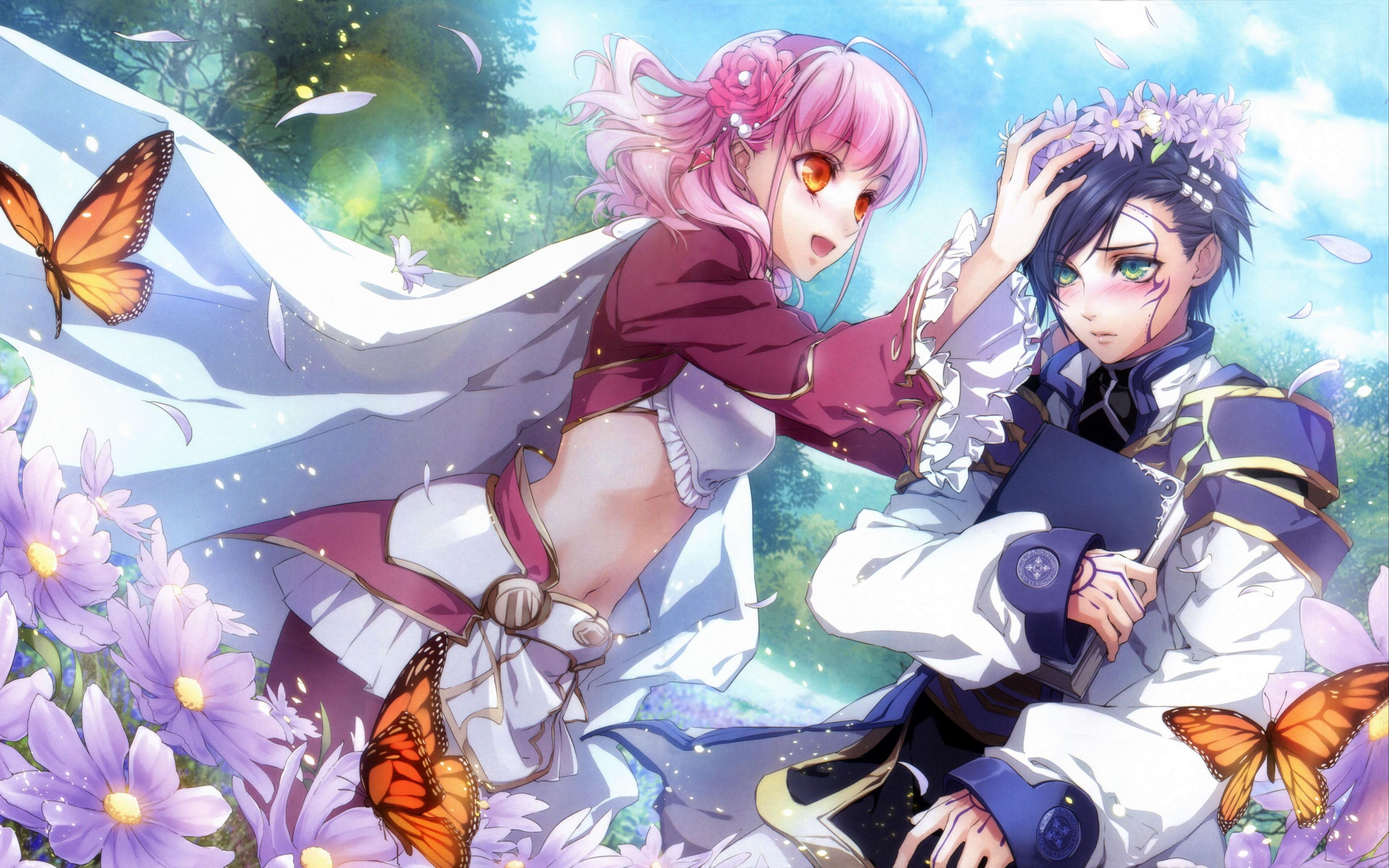 Anime Boy And Girl 4k Wallpapers Wallpaper Cave