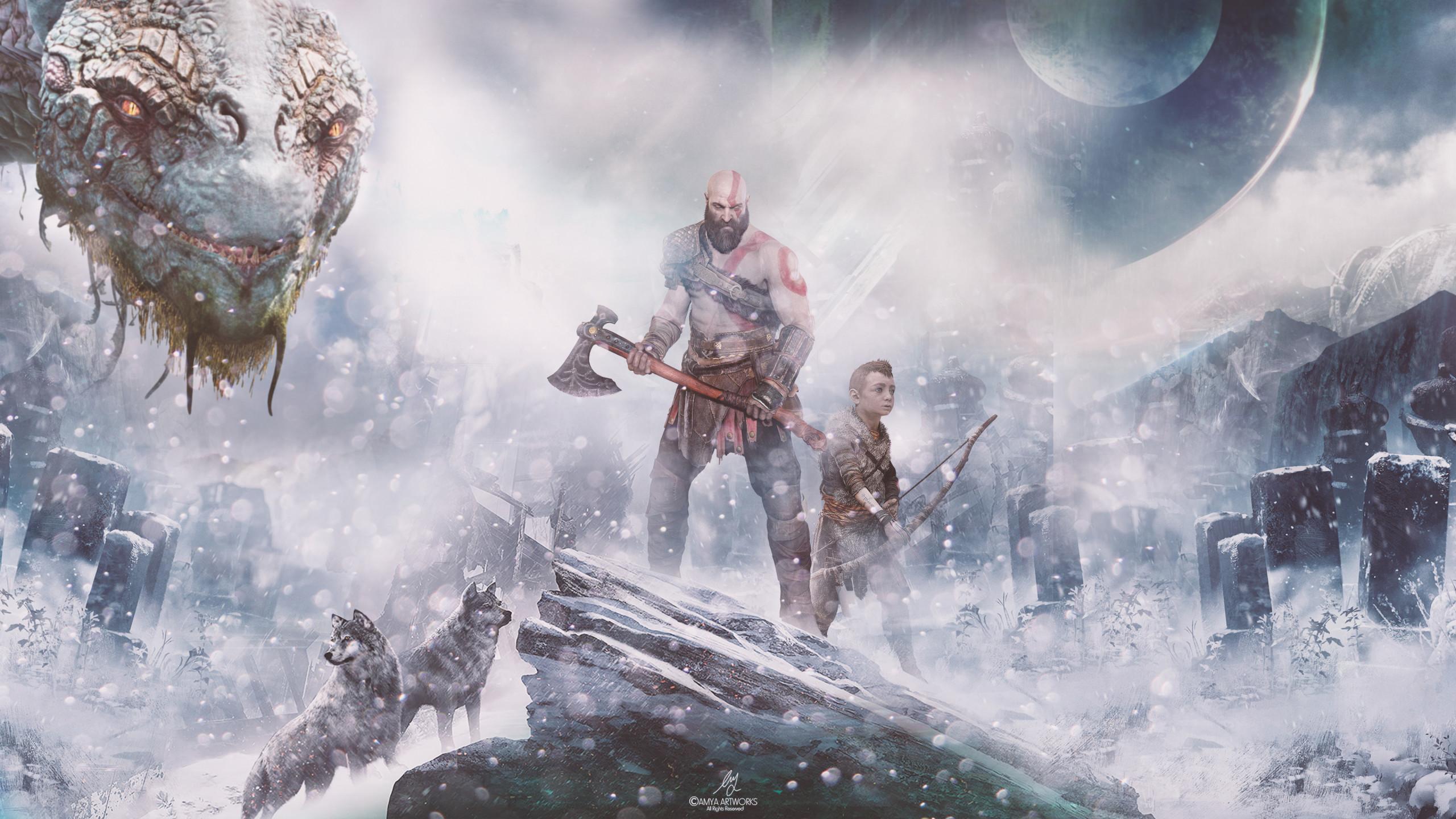 God Of War Desktop 4k Wallpapers Wallpaper Cave
