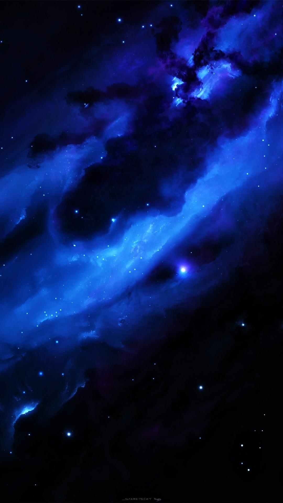Blue Space Android Wallpapers Wallpaper Cave