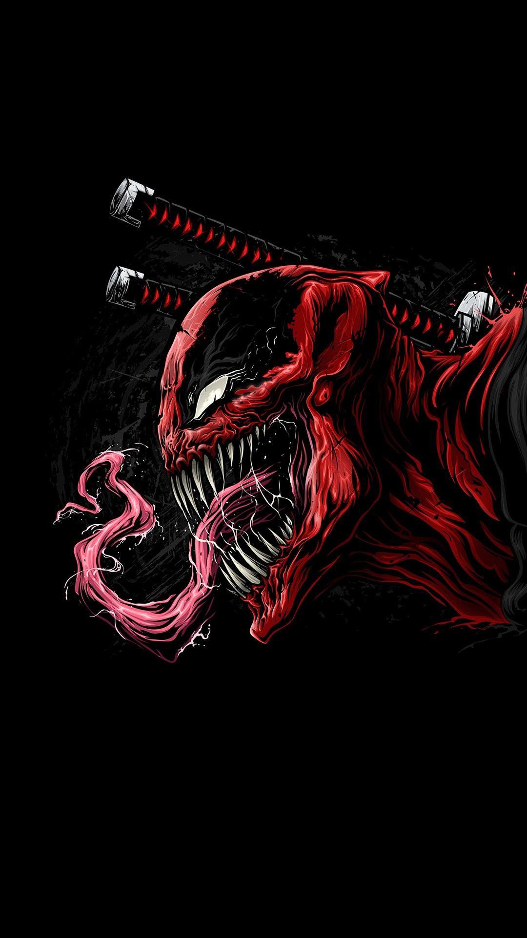 Red Venom iPhone Wallpapers Wallpaper Cave