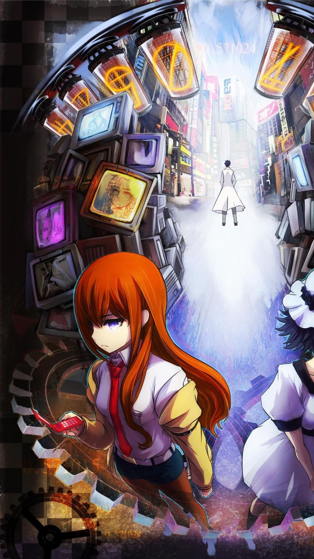 Steins Gate Kurisu Makise Phone Wallpapers Wallpaper Cave