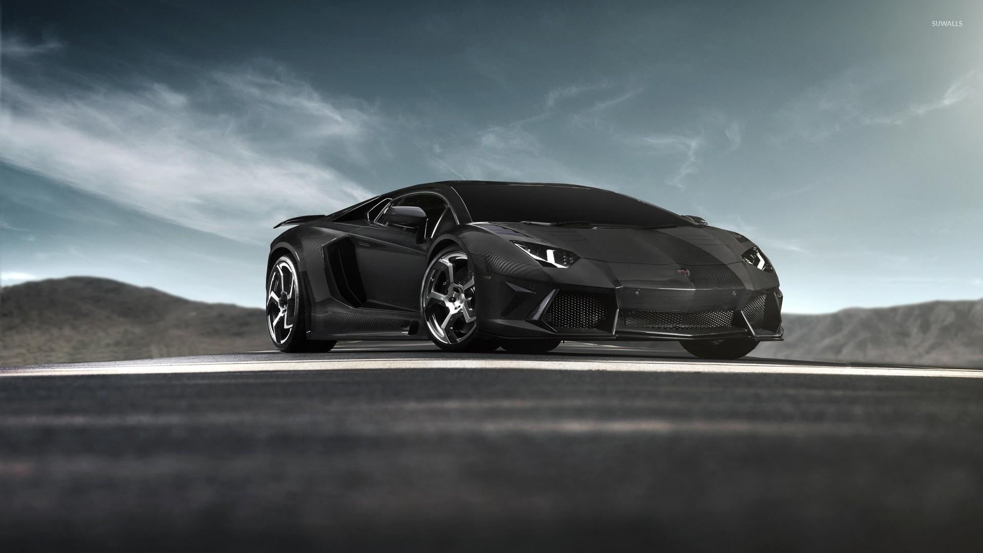 Aventador Black Desktop Wallpapers Wallpaper Cave
