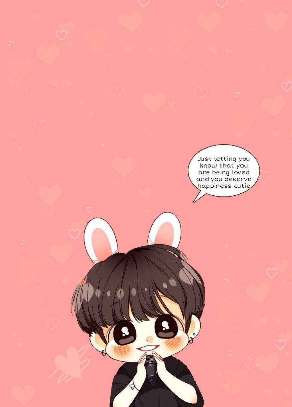 Jungkook Cartoon Wallpapers Wallpaper Cave