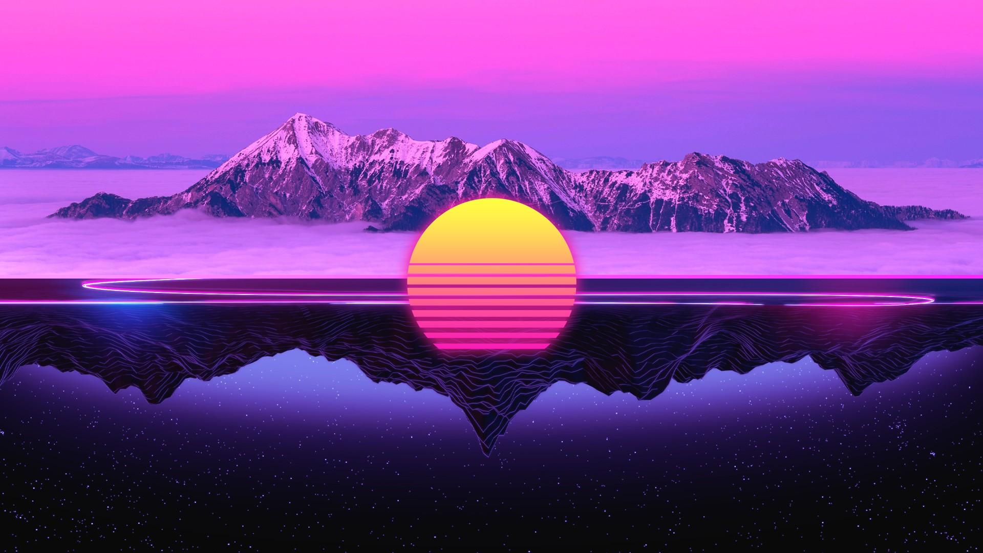 Retrowave 1920x1080 Wallpapers Wallpaper Cave