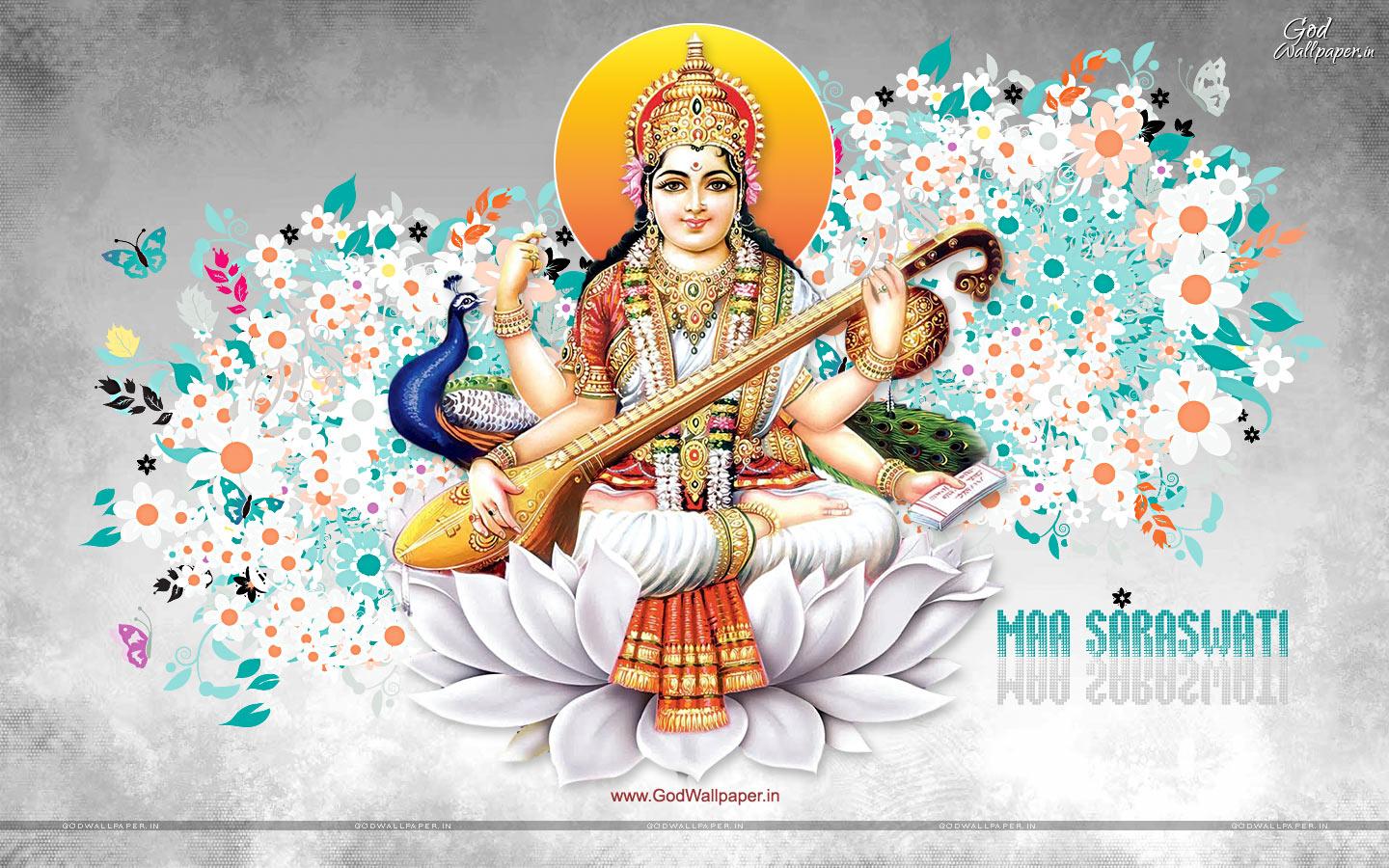Maa Saraswati Wallpapers Wallpaper Cave