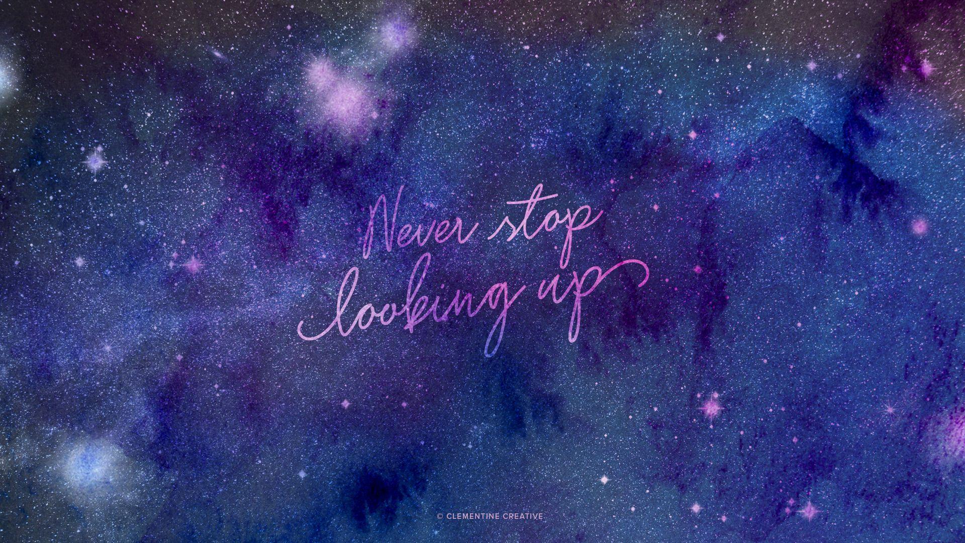 Aesthetic Laptop Galaxy Wallpapers Wallpaper Cave