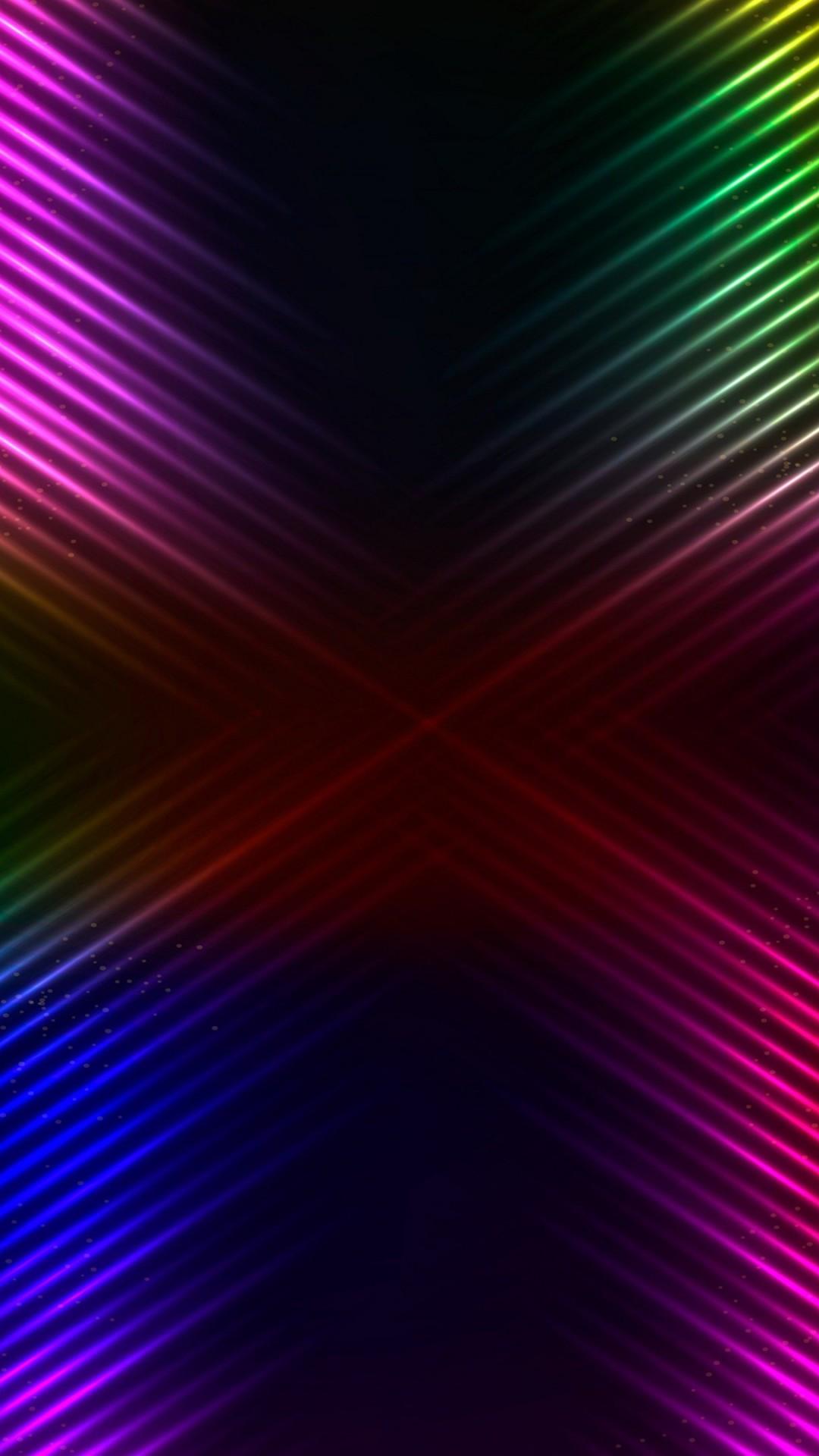 Neon Rainbow Phone Wallpapers Wallpaper Cave