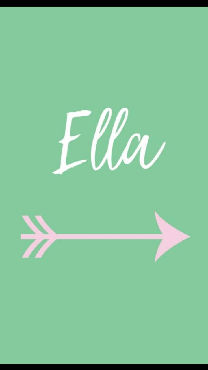 137 Aesthetic Cute Ella Name Wallpaper Pics My