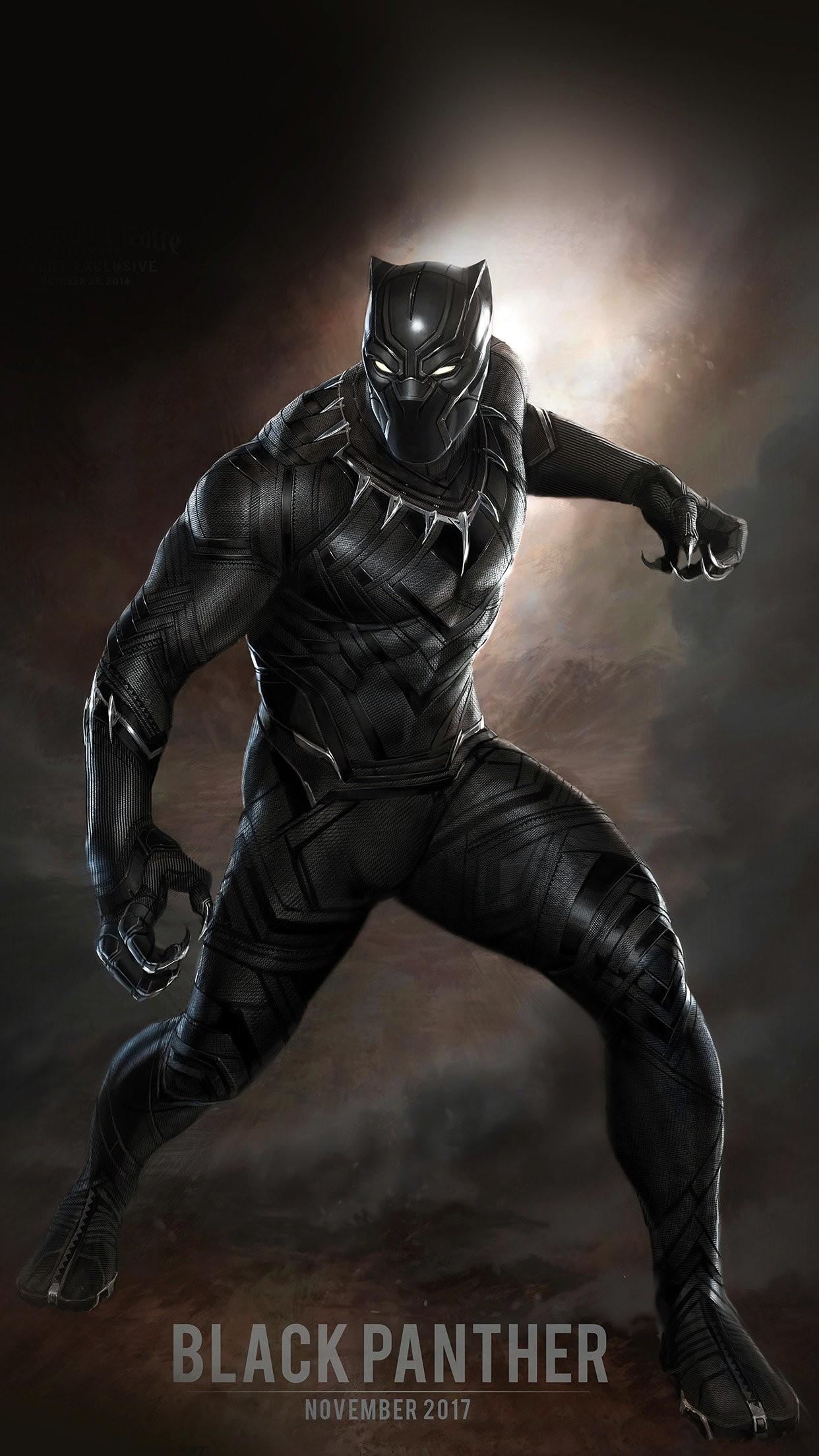 iPhone Superhero Black Panther Wallpapers Wallpaper Cave