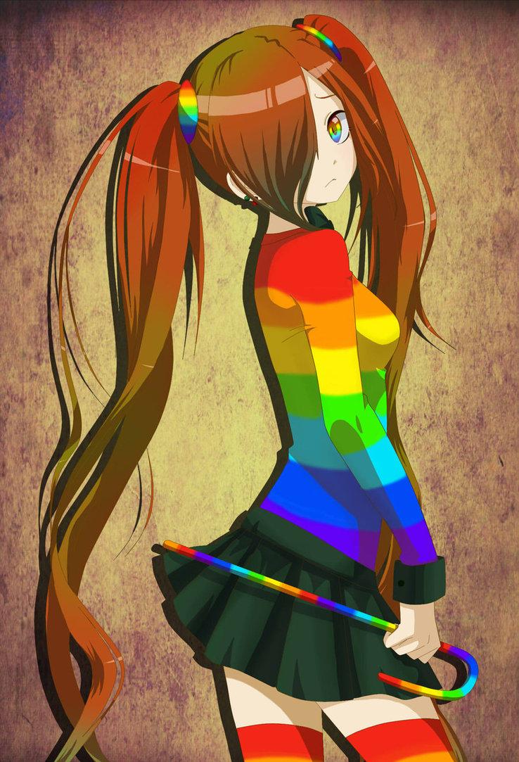 Rainbow Girl Wallpapers Wallpaper Cave