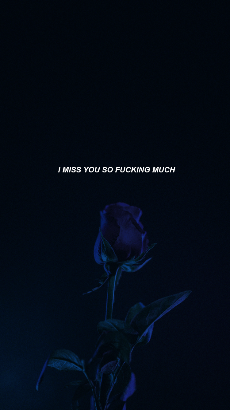 Blue Aesthetic Sad Wallpaper