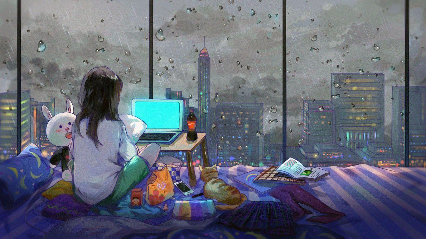 Anime Rooms Wallpapers Wallpaper Cave