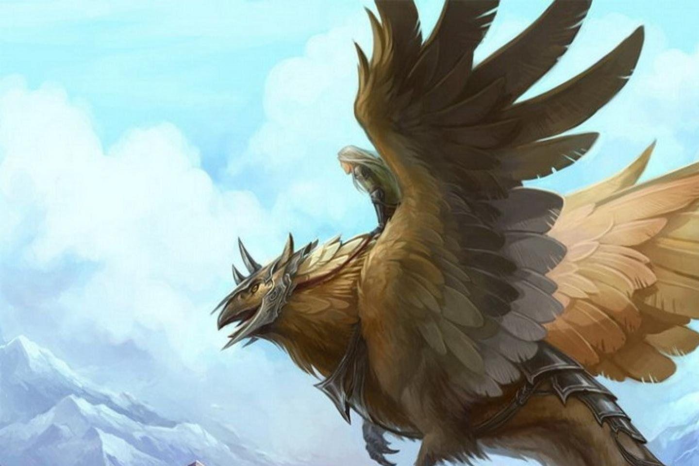Mythical Creature Griffin Wallpapers Wallpaper Cave