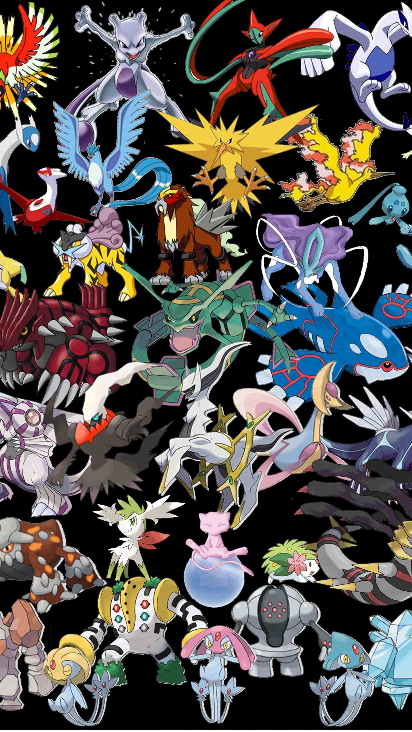 Legendary Pokémon Phone Wallpapers Wallpaper Cave