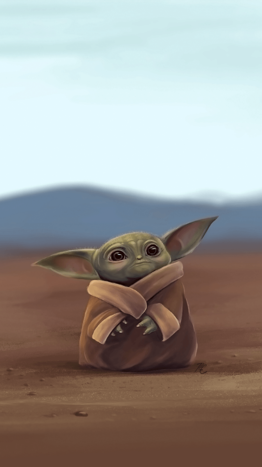 Baby Yoda For Phone Wallpapers Wallpaper Cave
