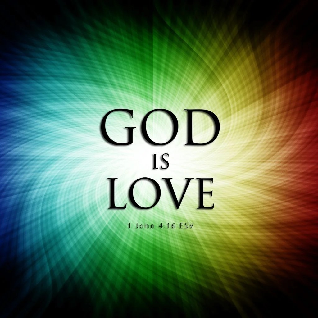 God Is Love Iphone Wallpaper