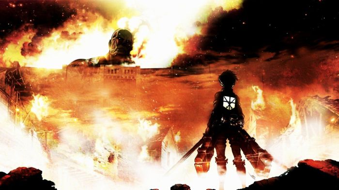 Titan attack wallpaper Titan attack wallpaper