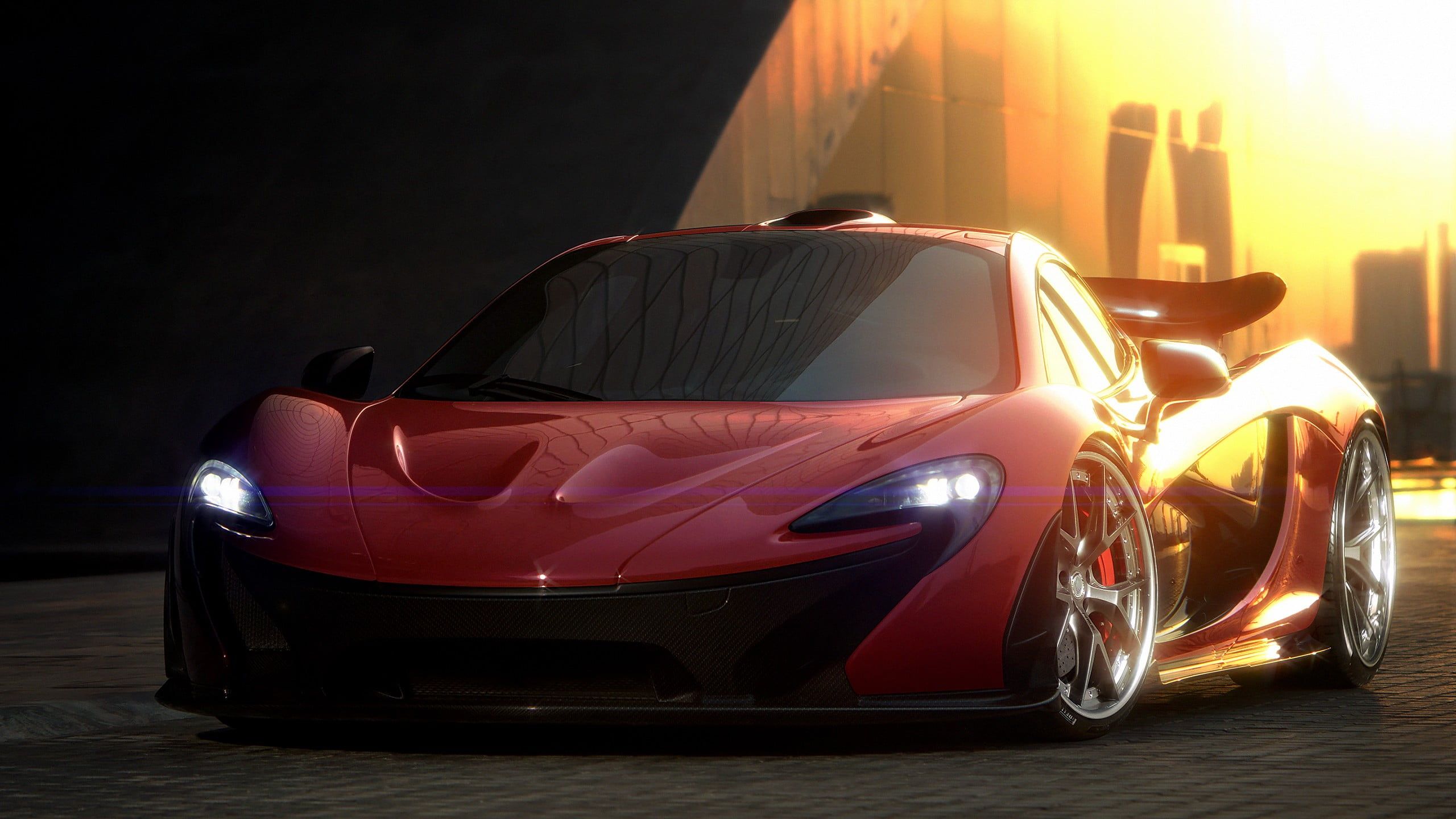Red McLaren Car Wallpapers Wallpaper Cave