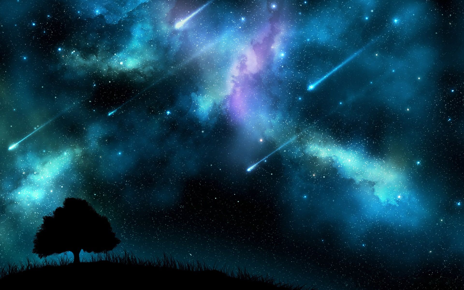 Meteor Storm Wallpapers Wallpaper Cave