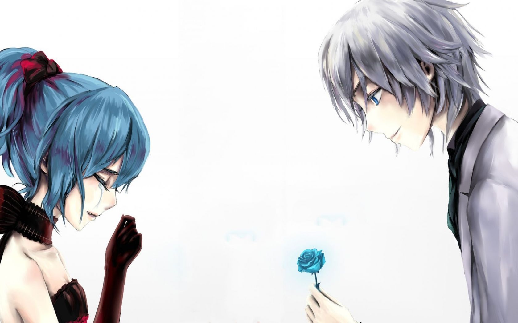 Cool Anime Boys With Rose Wallpapers Wallpaper Cave