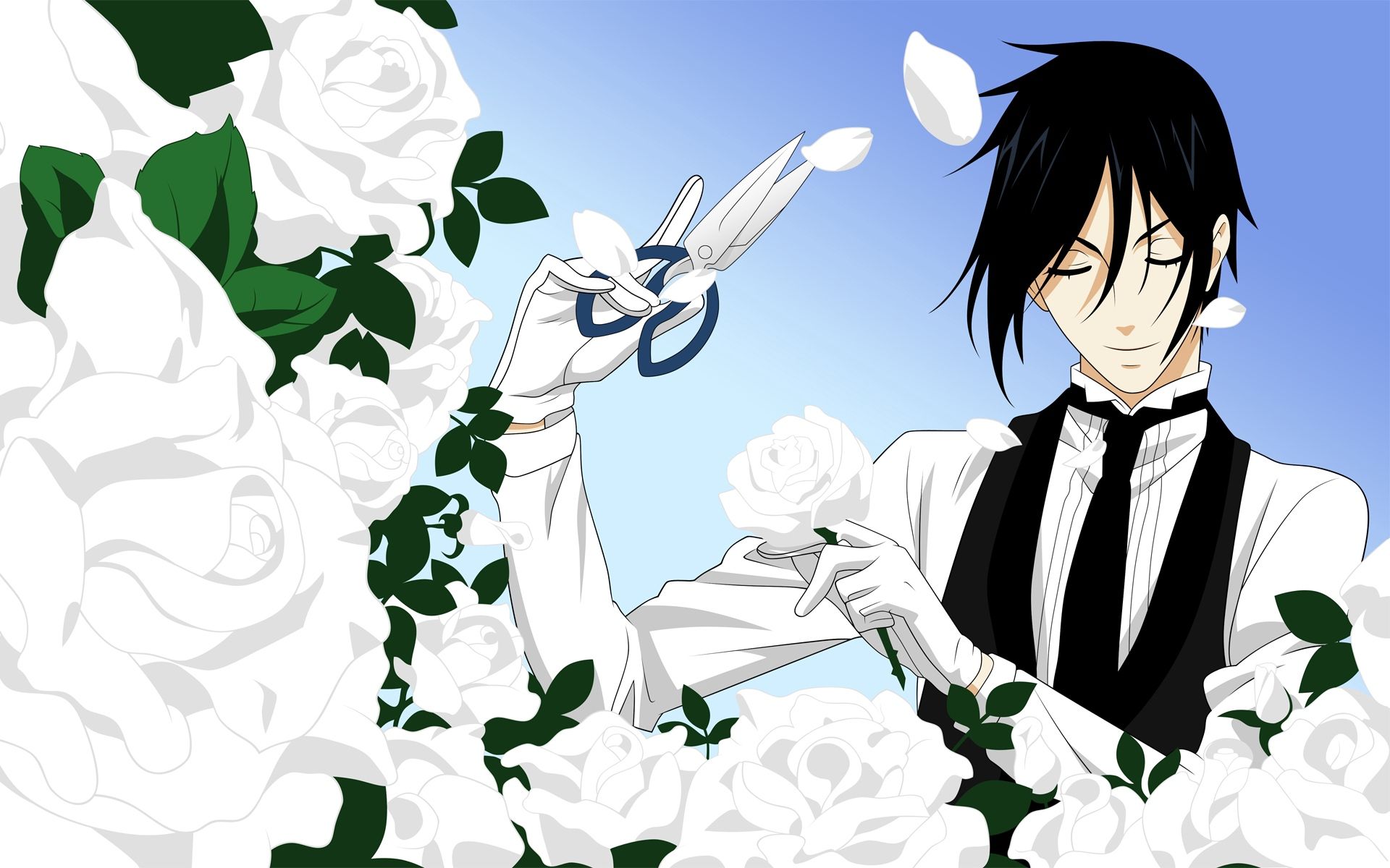 Rose Anime Boy Wallpapers Wallpaper Cave