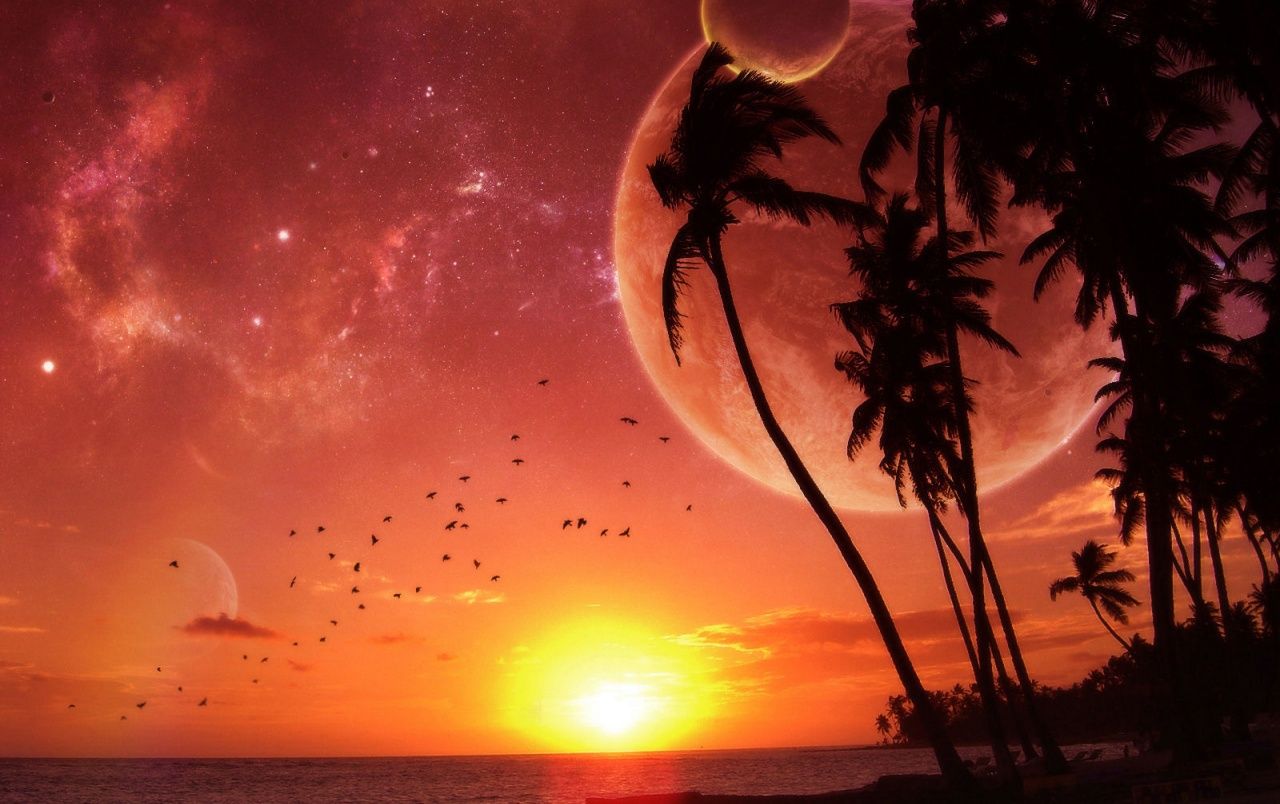 Red Sunset Wallpapers Wallpaper Cave