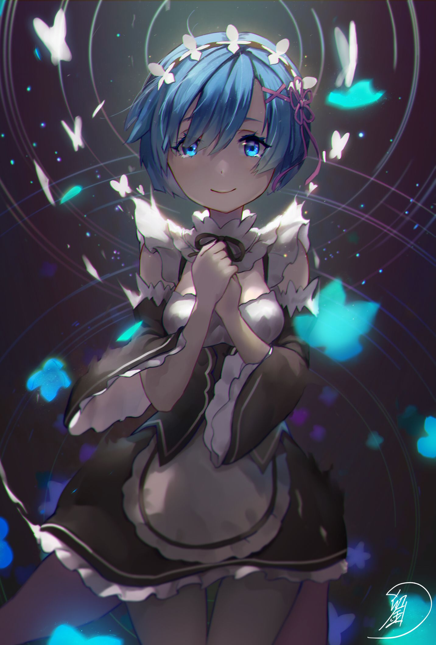 Rem Anime Wallpapers Wallpaper Cave