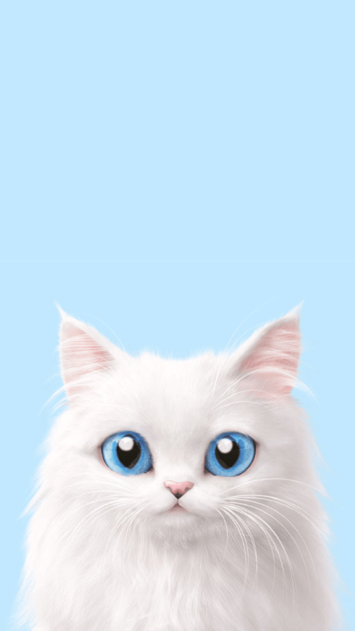 Cat Cute Mobile Wallpapers Wallpaper Cave