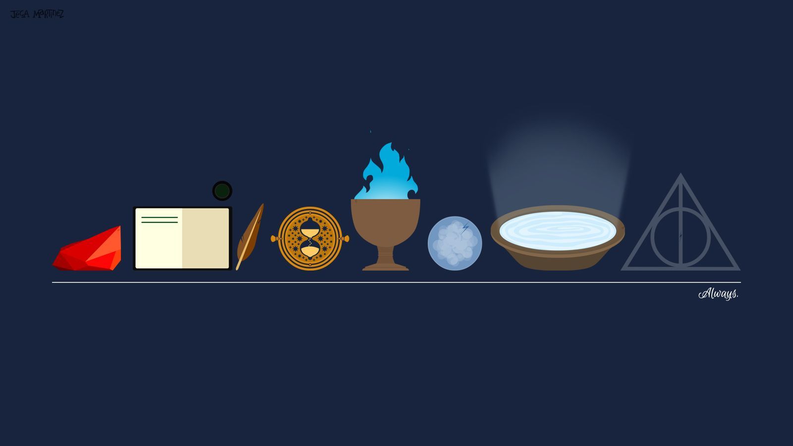 Minimalist Harry Potter Desktop HD Wallpapers Wallpaper Cave