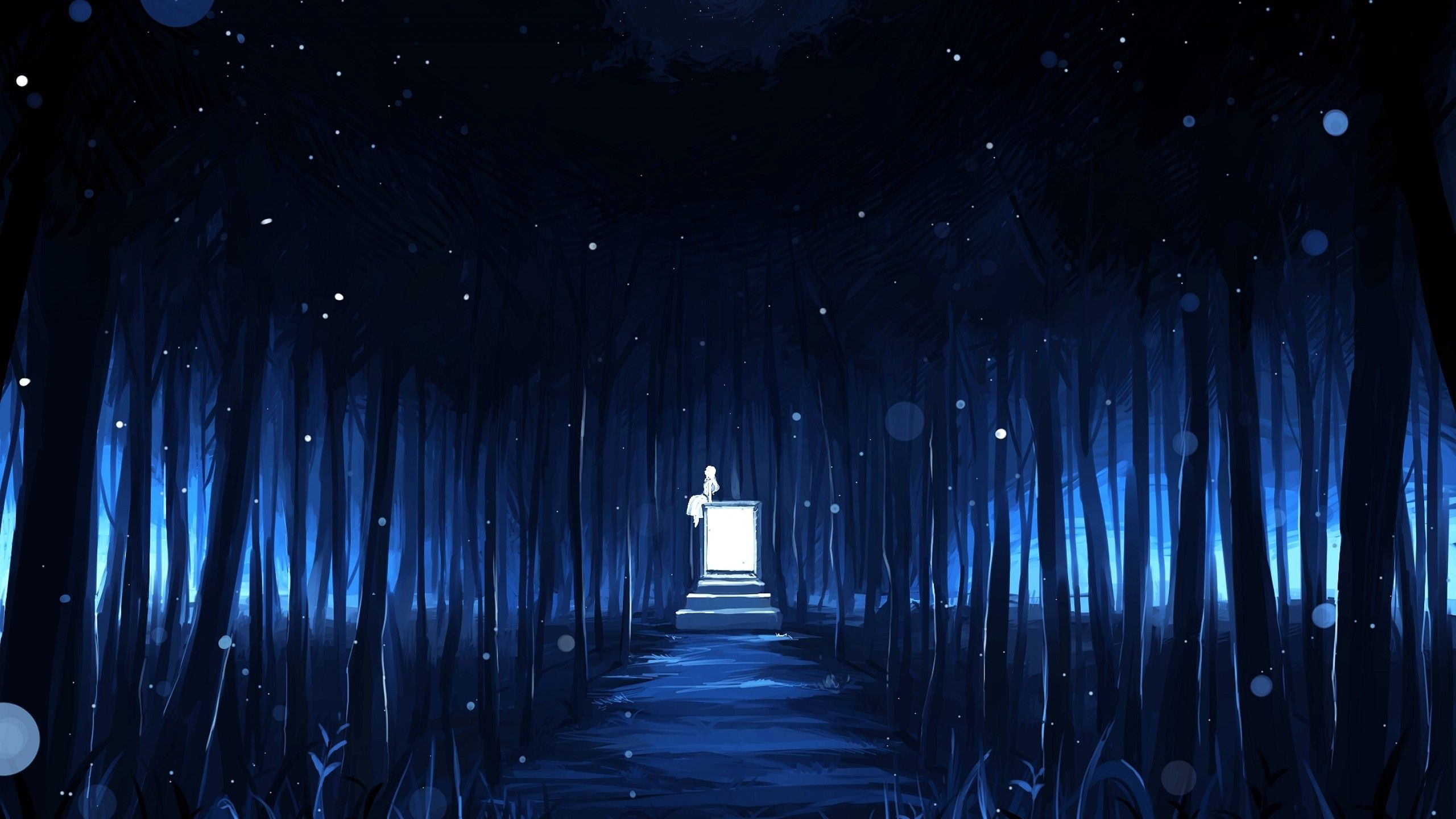 Anime Blue HD Wallpapers Wallpaper Cave