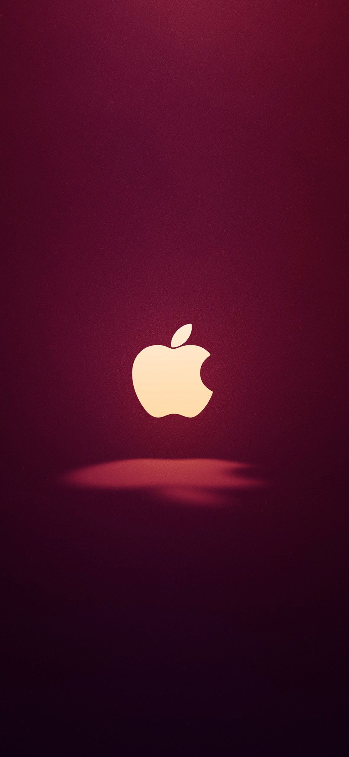 Red iPhone Logo Wallpapers Wallpaper Cave