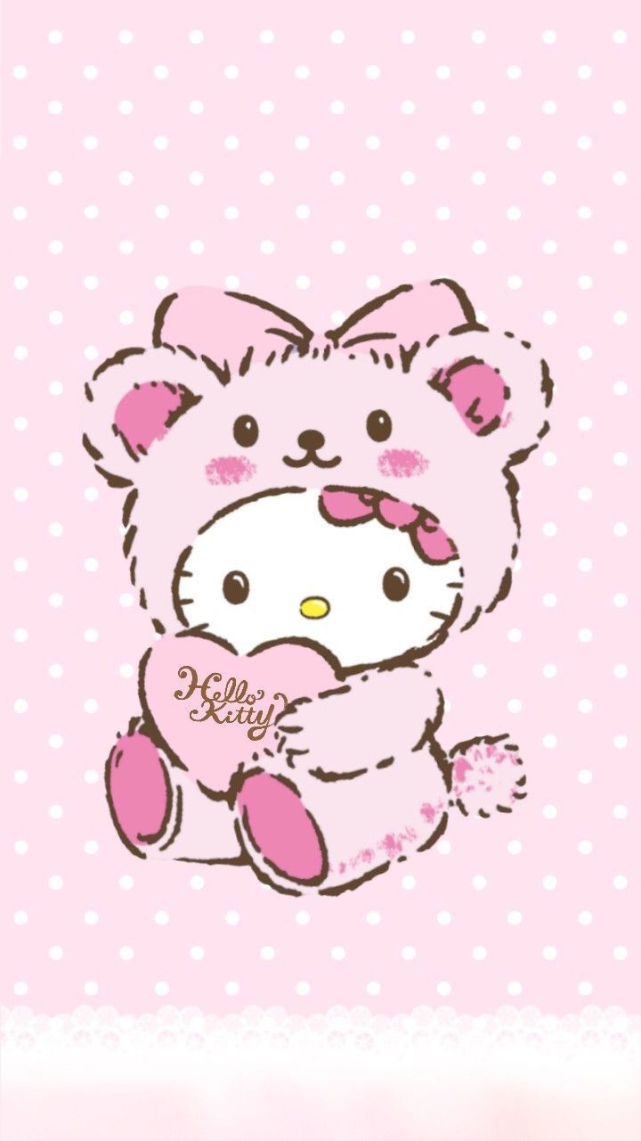 Kawaii Hello Kitty Wallpapers Wallpaper Cave